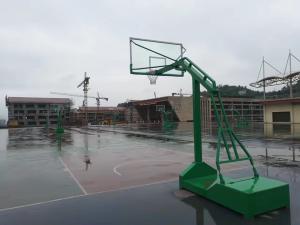 米易市第四初级中学-篮球架